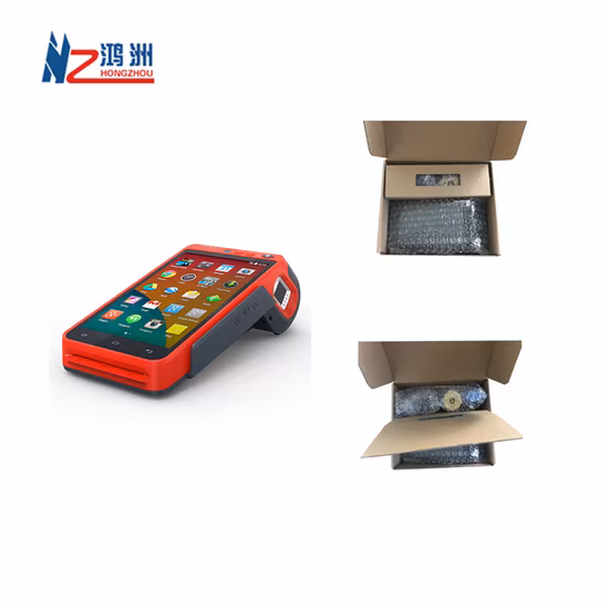 Hot Selling 4G Android Handheld POS Terminal with Receipt Printer for Restaurant