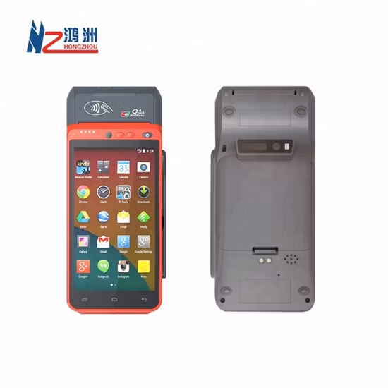 Hot Selling 4G Android Handheld POS Terminal with Receipt Printer for Restaurant