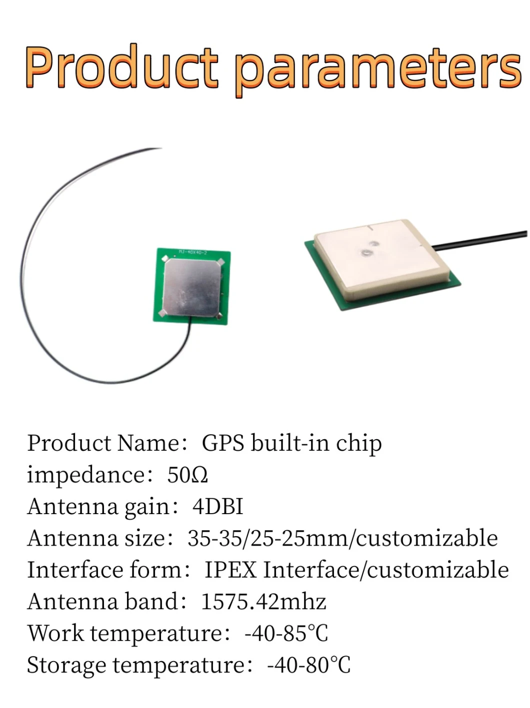Made China Superior Quality RFID UHF Ceramic Tracker Internal Active Antenna