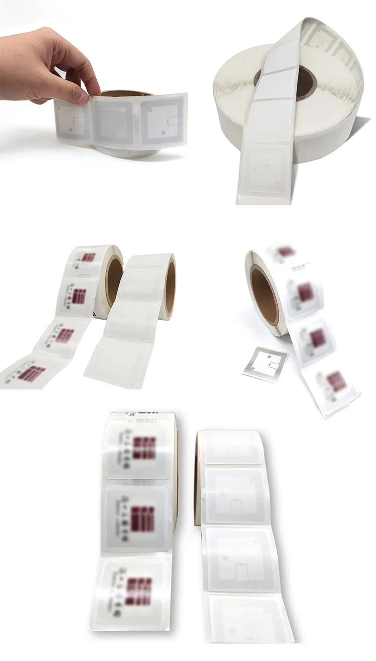 Hf 13.56 MHz ISO15693 Passive RFID Sticker Tags Label