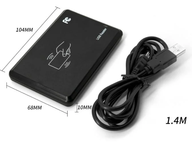 Inventory Lf RFID Smart ID Card Reader 125kHz USB Reader