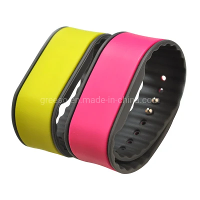 Customized Waterproof G Series G18 Silicone RFID Wristband Eco-Friendly NFC Bracelet 13.56MHz Hf & 125kHz Lf