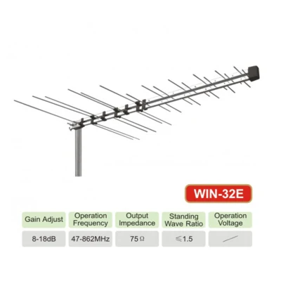 Factory Supply 32-E New Outdoor Digital TV Antenna VHF & UHF for USA Market