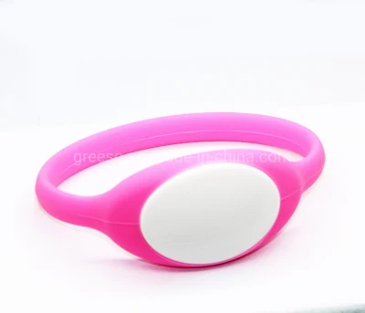 Customized Waterproof G Series G07 Silicone RFID Wristband Eco-Friendly NFC Bracelet 13.56MHz Hf & 125kHz Lf