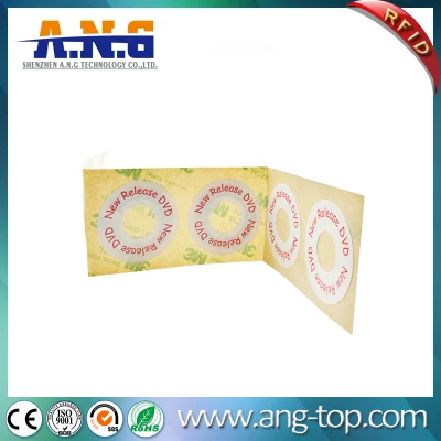 ISO15693 Hf RFID CD Labels DVD Stickers for Disc Manegement