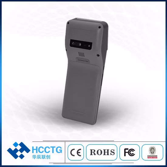 Loyverse Qualcomm Octa-Core Android 10.0 6 Inch 4G WiFi Bluetooth NFC Mobile Payment Handheld POS Terminal with 58mm Thermal Pritner Qr Code Scanner (Z300)
