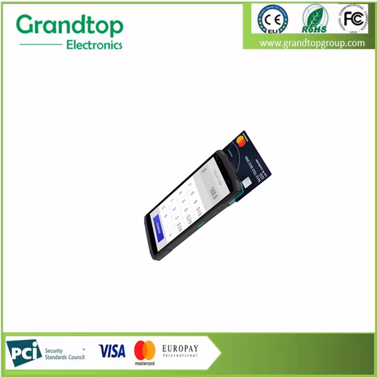 OEM ODM Smart Handheld Payment Android POS Terminal with Printer
